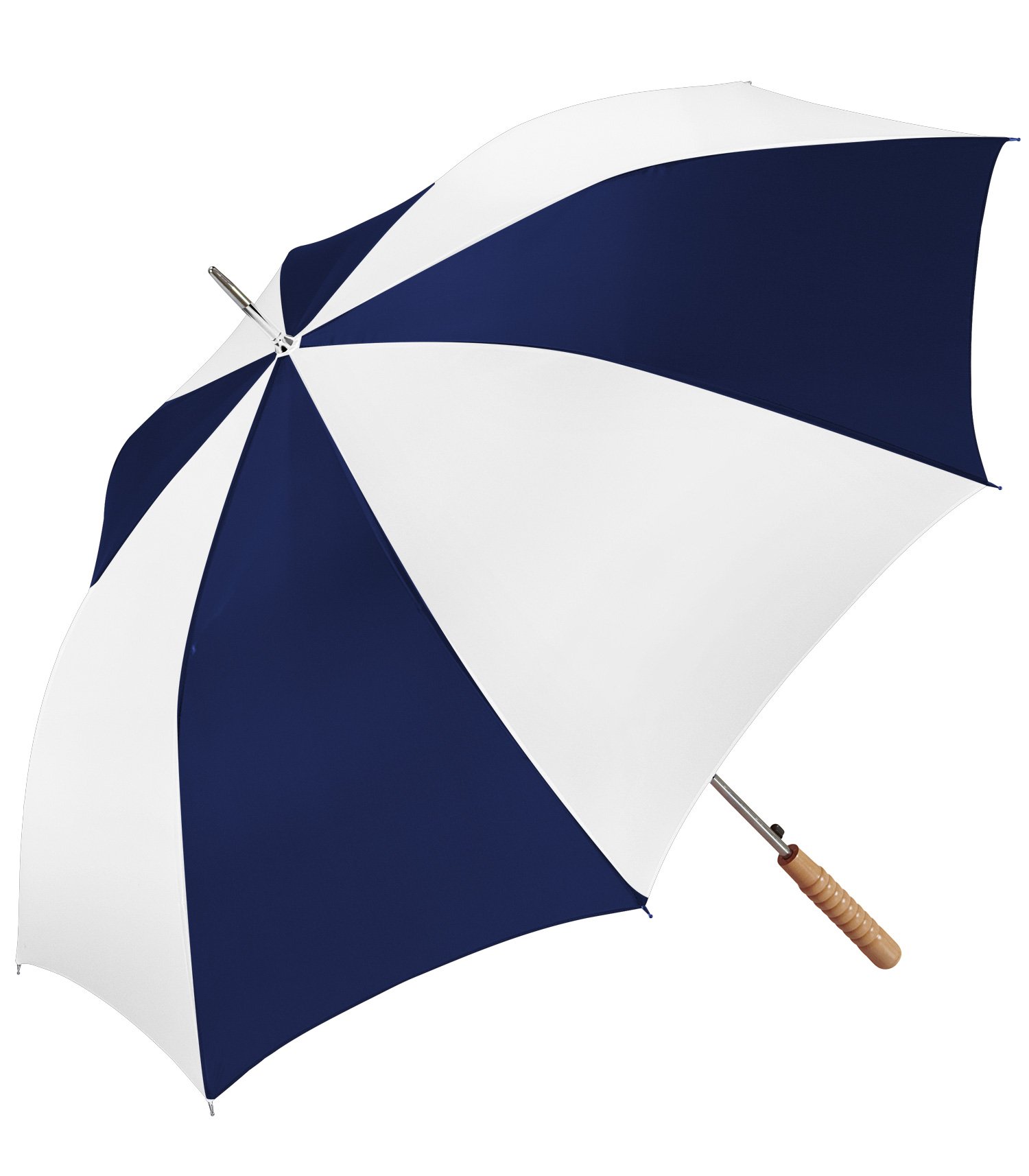 Navy Blue WHITE PANEL normal kings umbrella