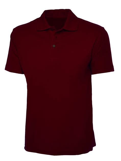 Maroon Plain Polo T-Shirts