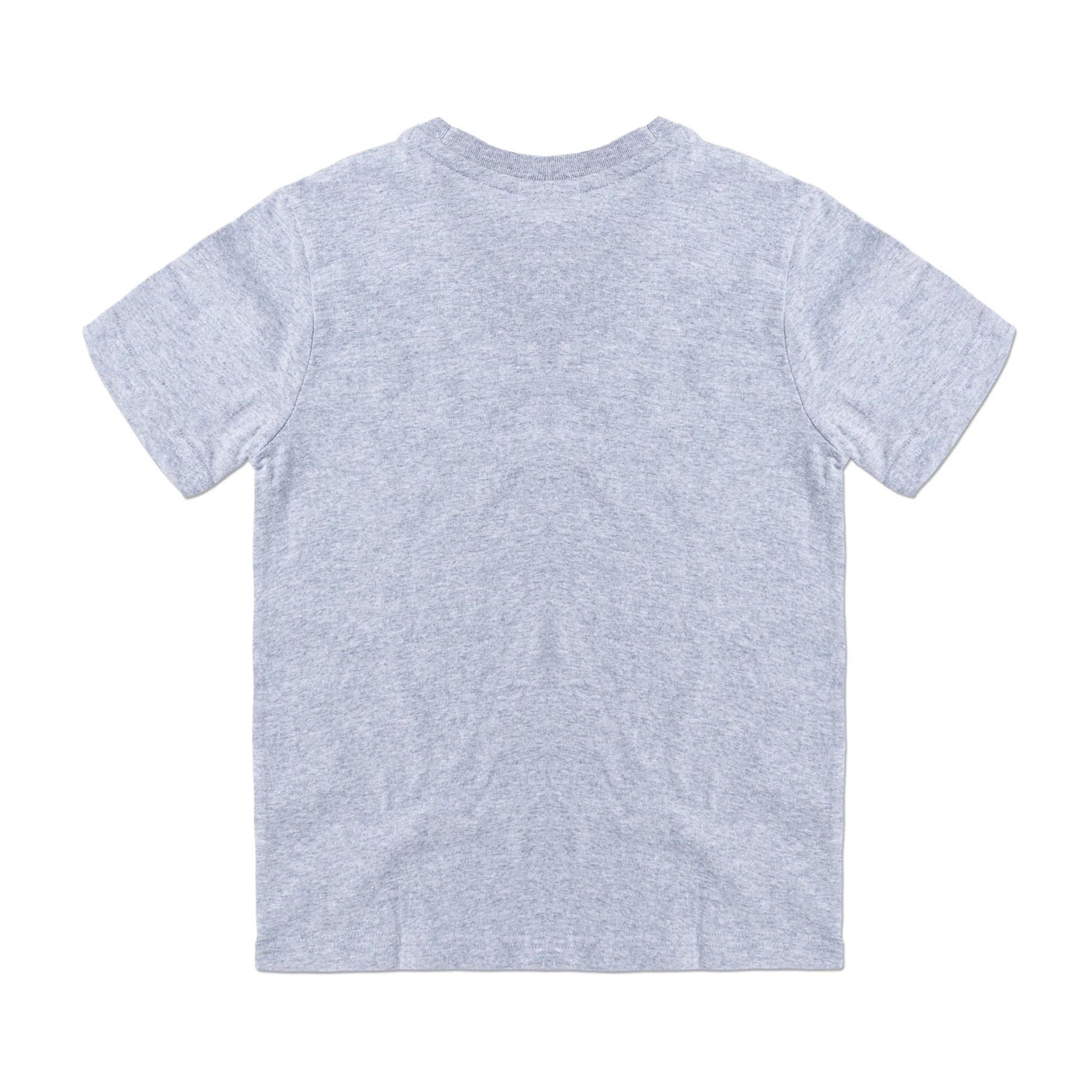 Kids Grey Round Neck T-shirts