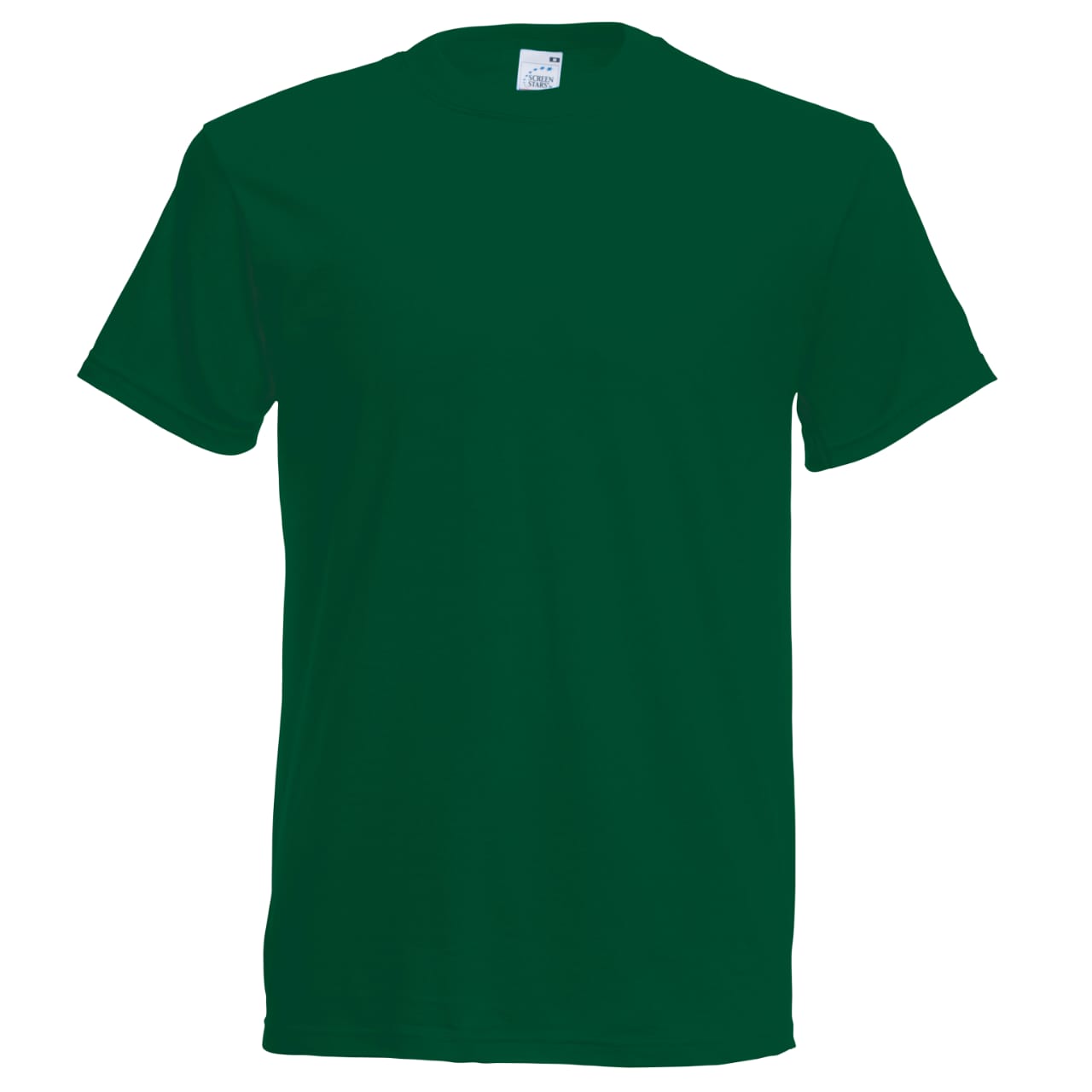 Adult Kenya Green Round Neck T-Shirts