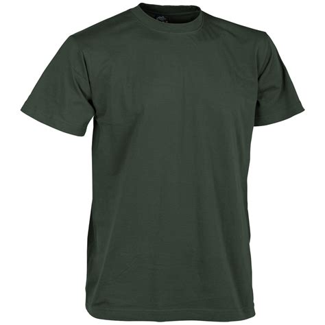 Adult Jungle Green Round Neck T-Shirts