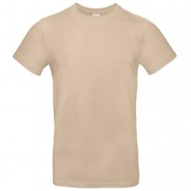 Adult Beige Round Neck T-Shirts
