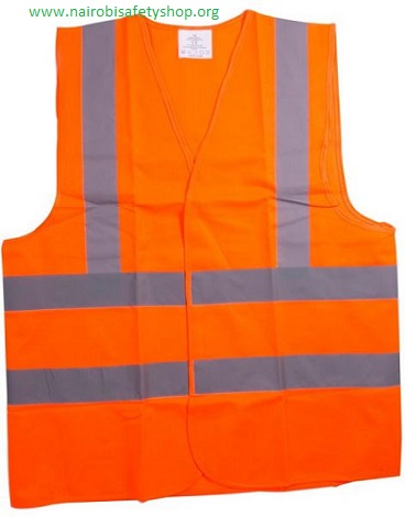 Orange normal reflectors zipped without lining
