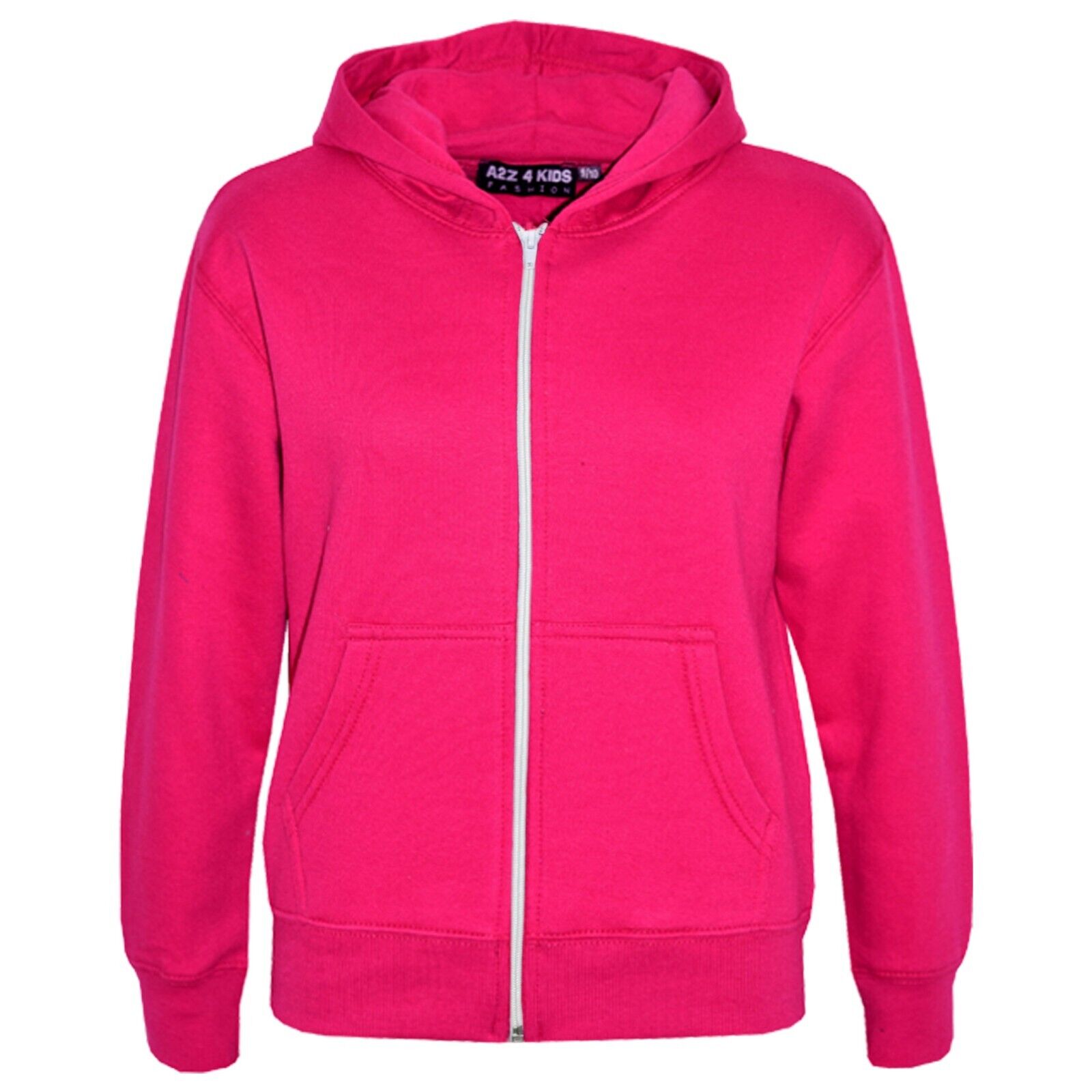 Pink Zipped Hoodies