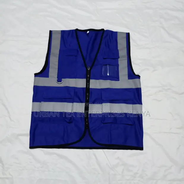 Royal Blue semi-executive reflectors with pockets and zip