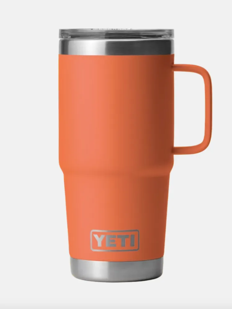Orange Coffee mug with detachable handle