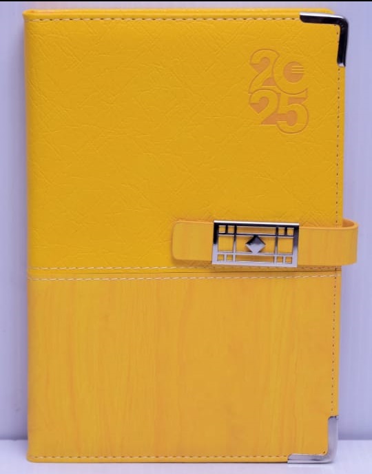 A5 Yellow pocket 2025 diaries
