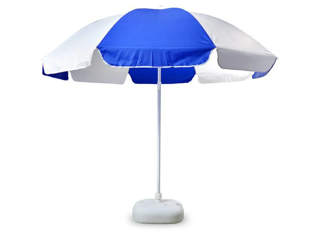Royal Blue-white panels Mama Soko umbrella