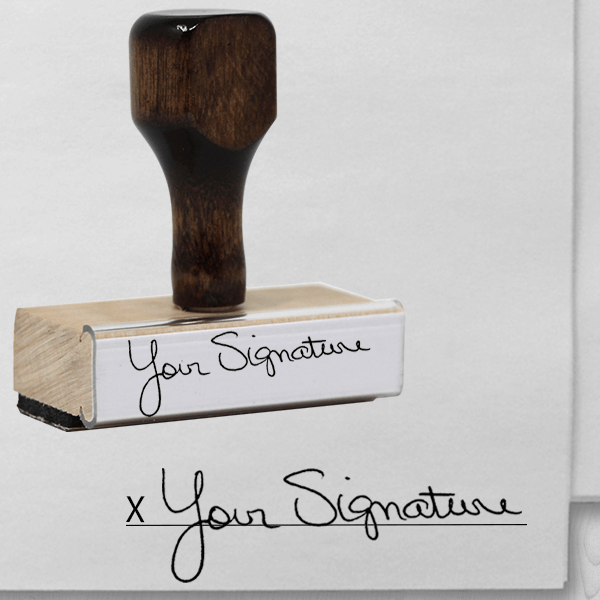 Custom Rubber stamps NoN Dater