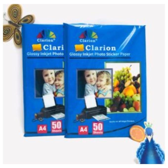 A4 Clarion Photo sticker