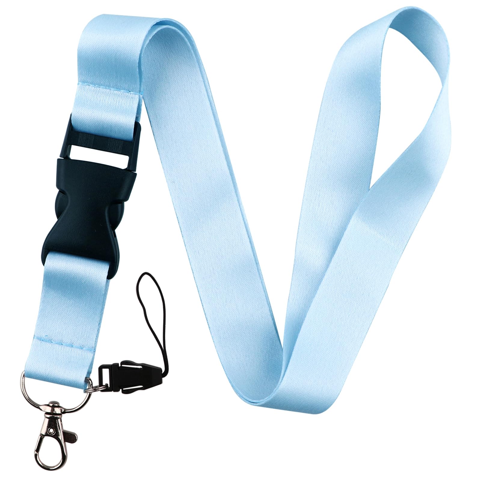 Cyan Blue Lanyard Straps
