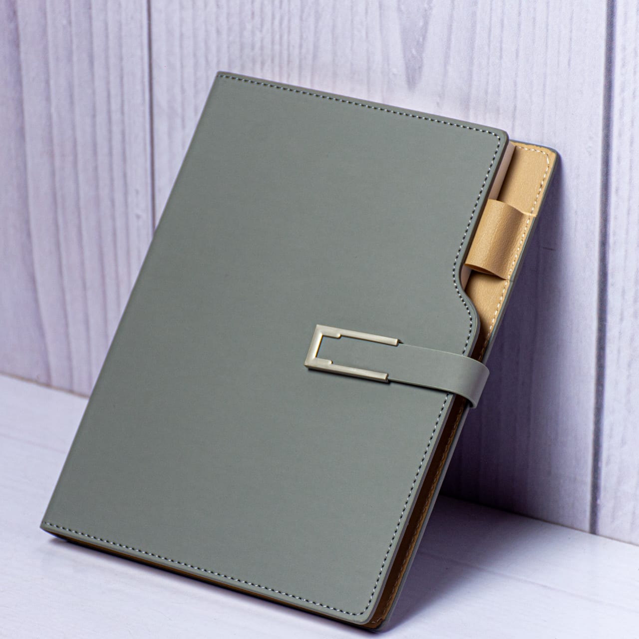 Grey A5 Curved Notebook