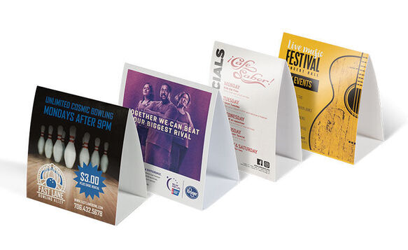 DESKTOP TABLE PAPER TENTS