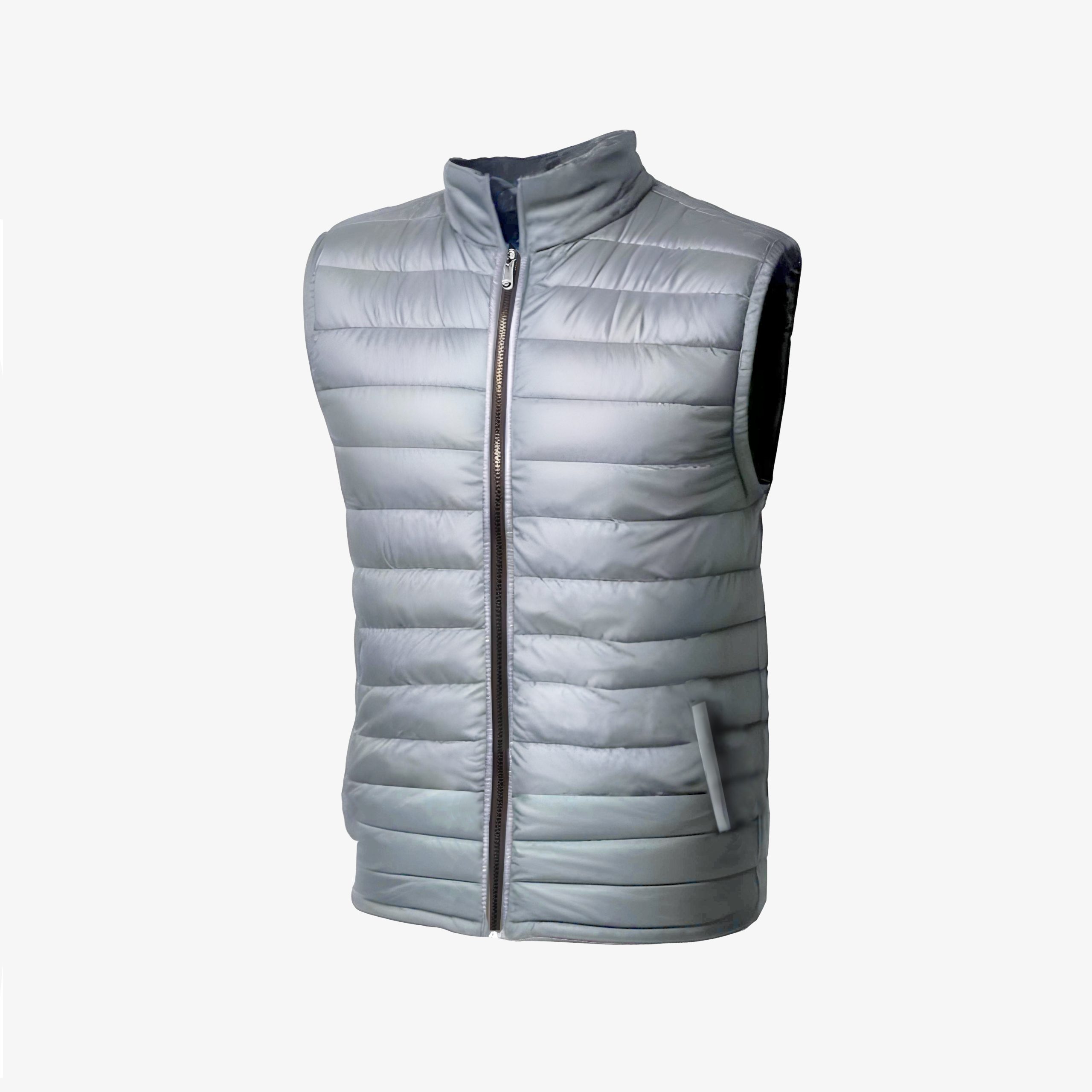 GREY Puffer VEST Jackets