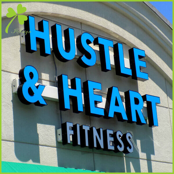 3d CHANNEL LETTERS signs design, fabrication and installation