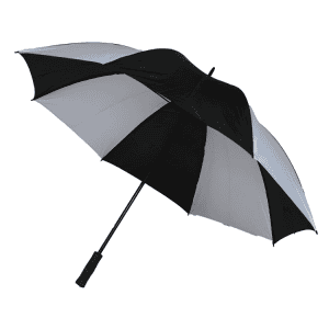 Black-white panels kings\ladies pocket umbrella