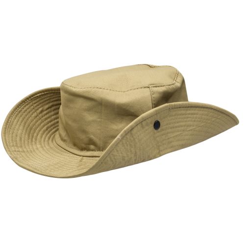 BEIGE BROWN SAFARI HAT