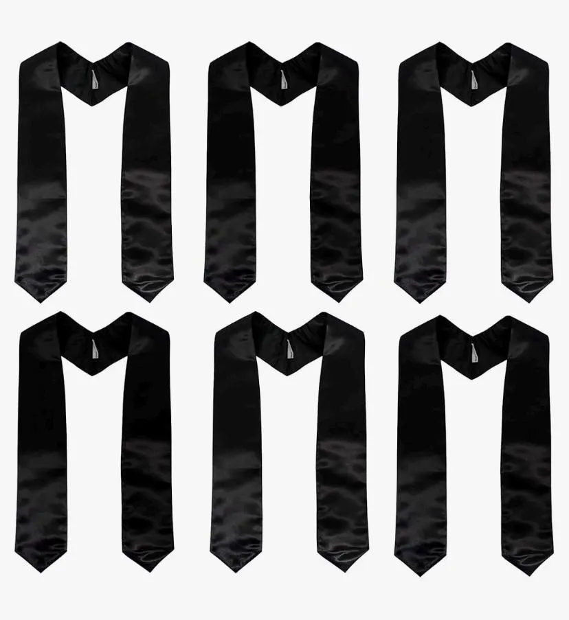 BLACK PLAIN SASH