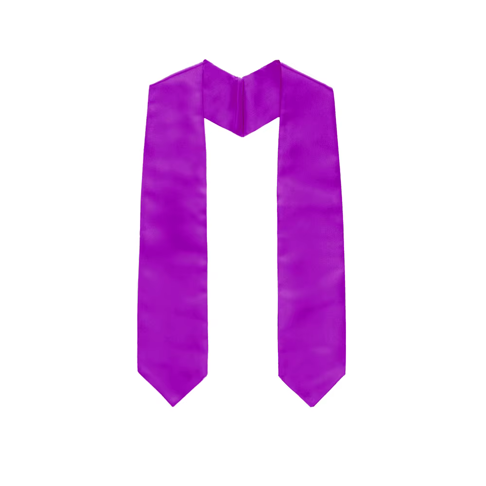 PURPLE PLAIN SASH
