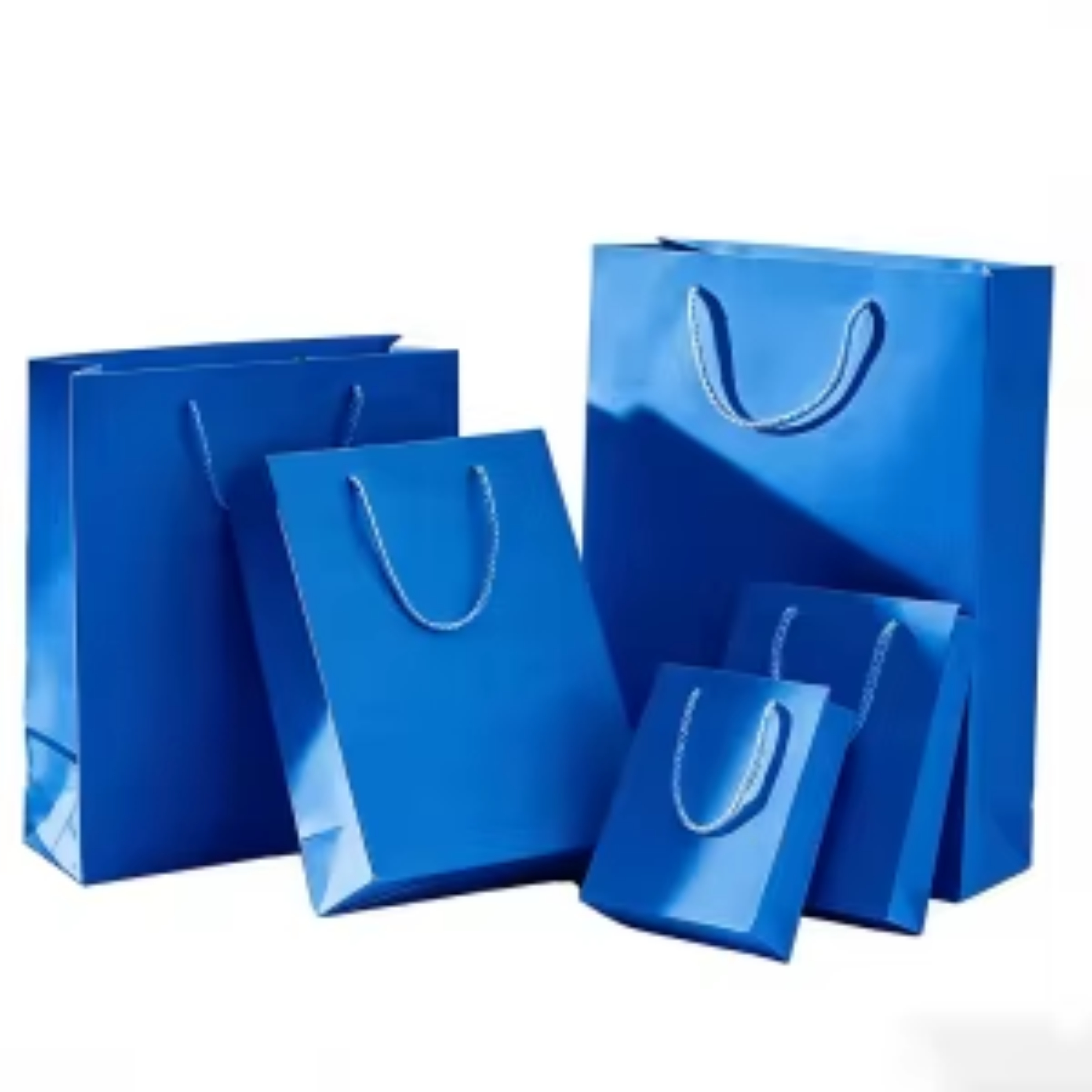 A4 CYAN BLUE Paper Gift Bag