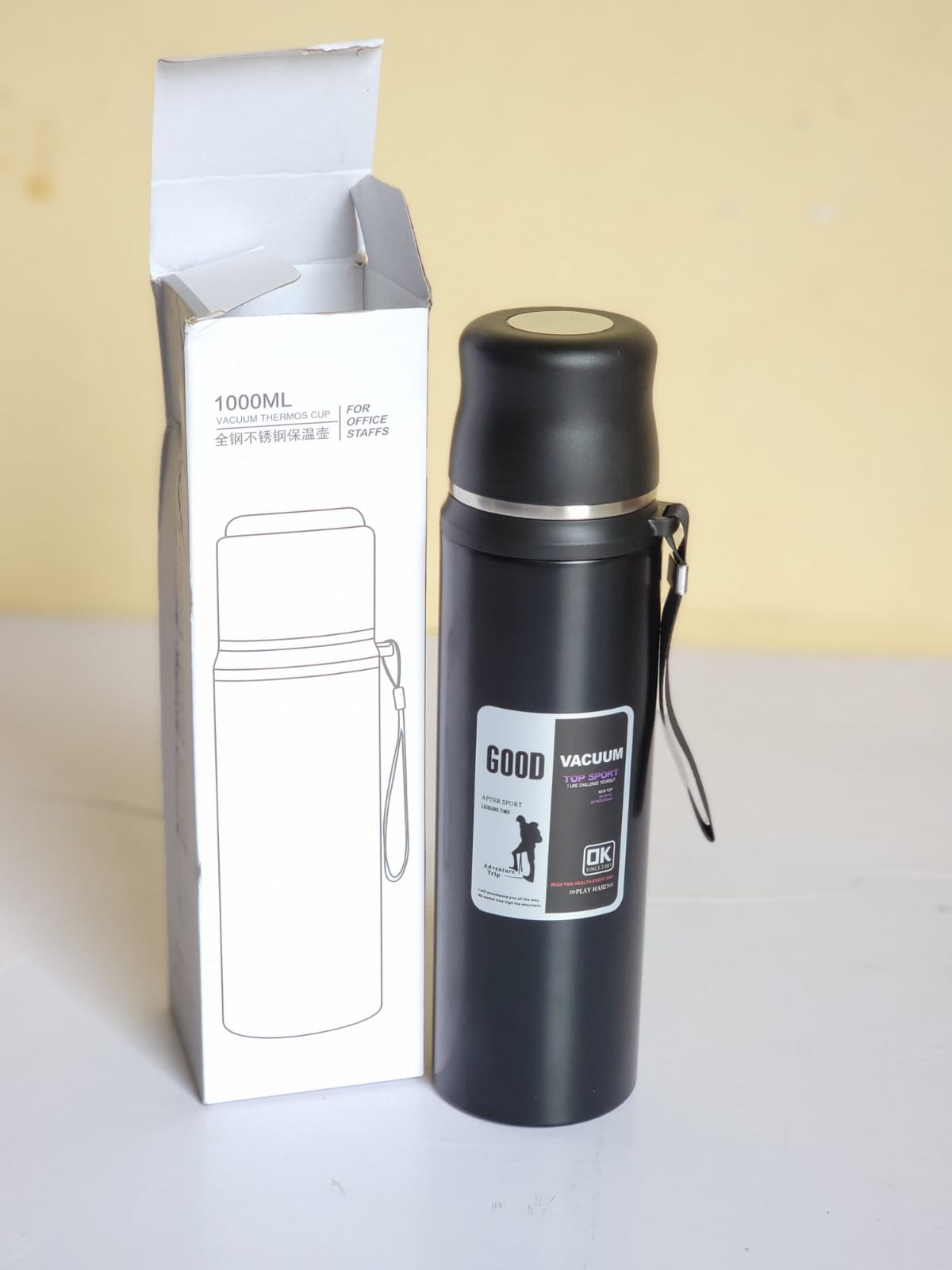 1000ml BLACK EXTREME narrow neck bottles