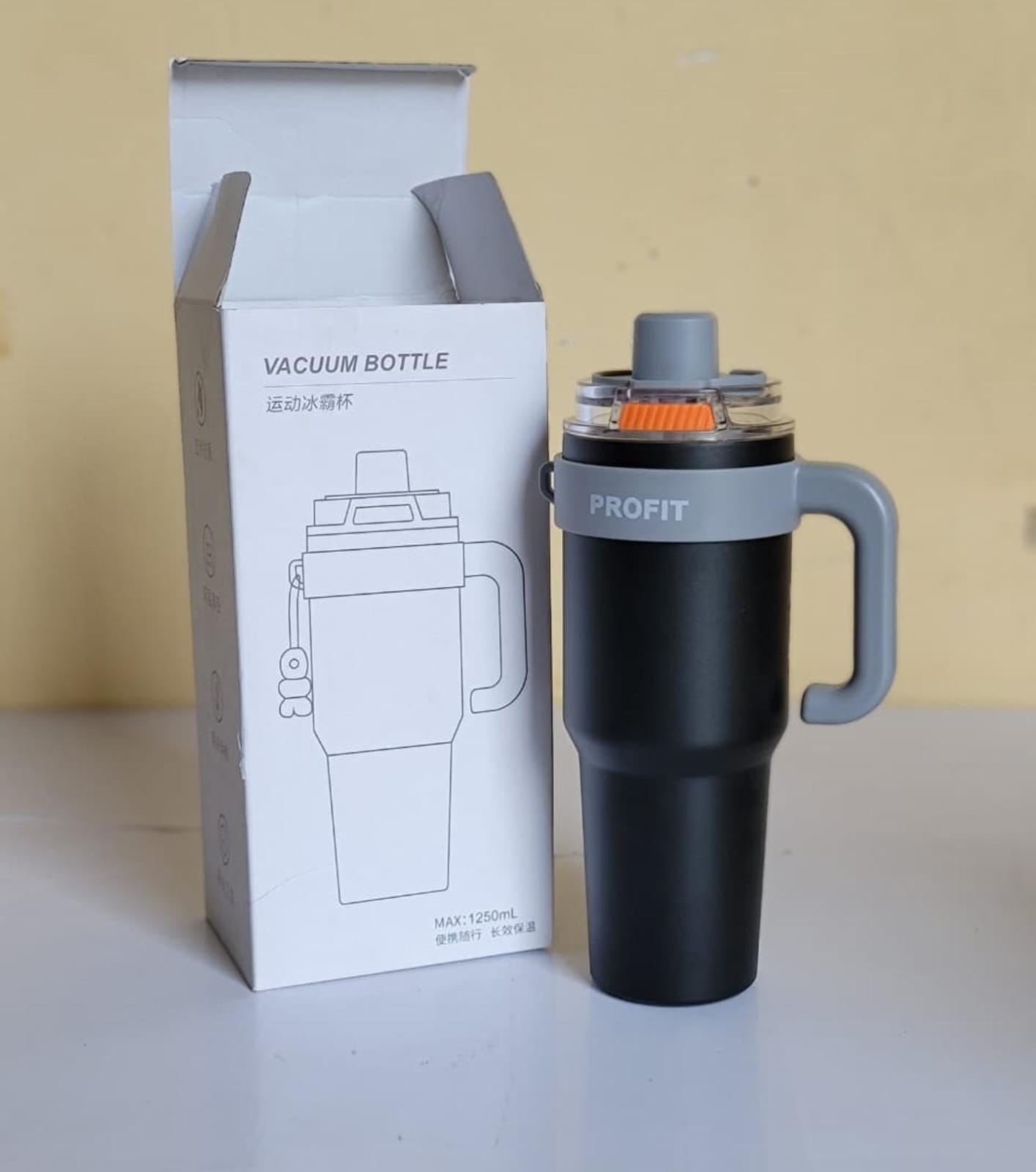1250ml WHITE EXTREME stanley mugs thermos